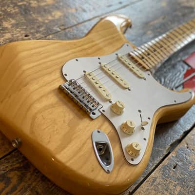 Fender Japanese 2016 Limited Edition Traditional 70's Stratocaster. Natural Ash. MIJ Japan w/ Hardcase & Docs image 4
