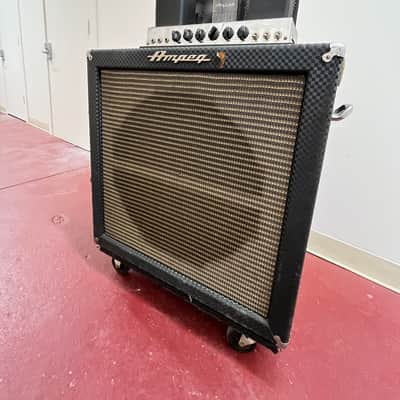 1964 Ampeg Portaflex Bass Amp 1x18" - new caps, new tubes image 2