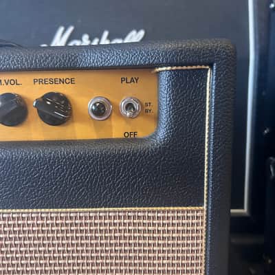 Bogner Shiva EL34 2-Channel 80-Watt Guitar Amp Head 2010s - Black with Green Back Panel image 4