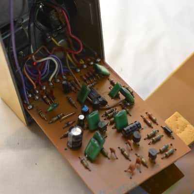 Boss OD-1 Over Drive (Black Label) 1981 - 1985 - Yellow Vintage Guitar Effects Pedal JRC4558D Made in Japan image 10