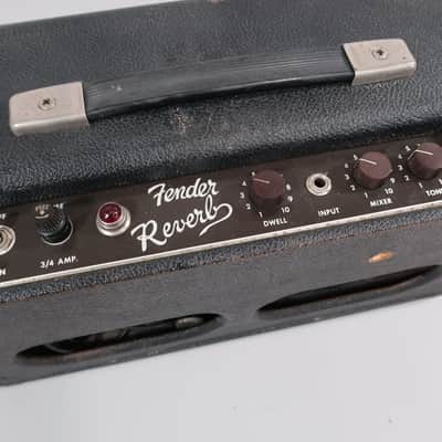 Fender Reverb Tank Unit 1964 repainted black, Pre-CBS image 6