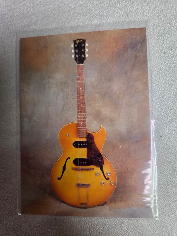 1963 Gibson ES 125 TDC Classic American Guitar Card Case Candy image 1