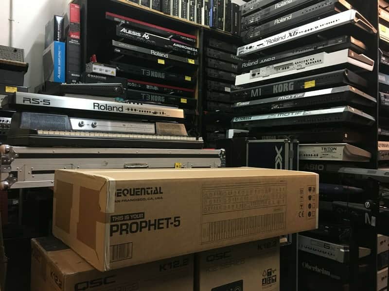 Sequential Prophet 5 Rev 4 Reissue 61-Key Polyphonic Analog Synthesizer keyboard MINT //ARMENS// image 1
