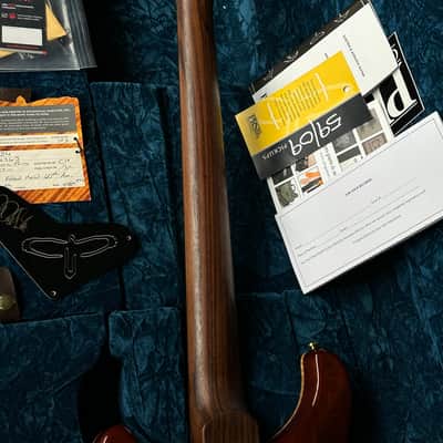 PRS Paul Reed Smith Custom 24 Private Stock Level 60th Anniversary Meinl Special Edition 2011 - Blackgold image 7