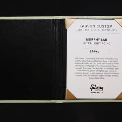 Gibson Custom Shop 1956 Les Paul Goldtop Reissue Ultra Light Aged Double Gold - LPR56ULDGNH1 146 image 12