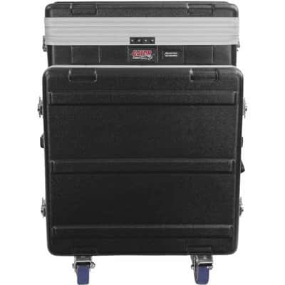 Gator GRC-12X10-PU Polyéthylène 19" GRC 12 U pour le top et 10 U pour le côté avec des roulettes image 2