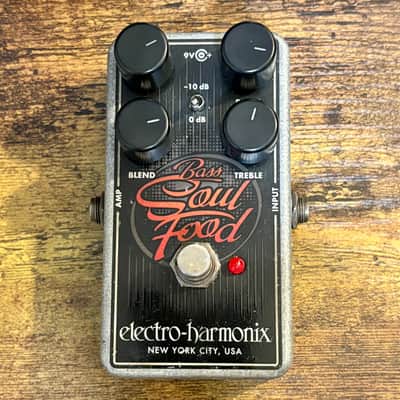 Electro-Harmonix Bass Soul Food Transparent Overdrive 2015 - Present - Black image 2