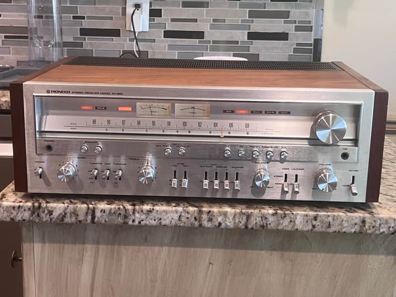 Pioneer SX-850 65-Watt Stereo Solid-State Receiver Serviced, Tested, Sweet image 1
