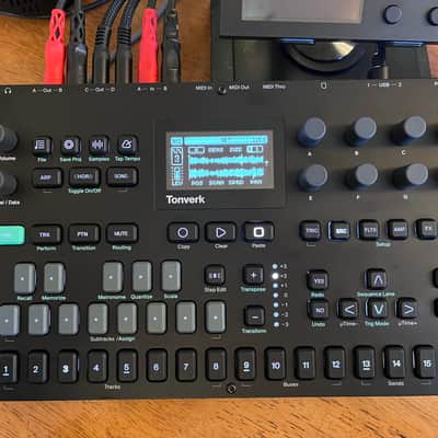 Elektron Tonverk 8-Voice Sampler 2025 - Present - Black image 4