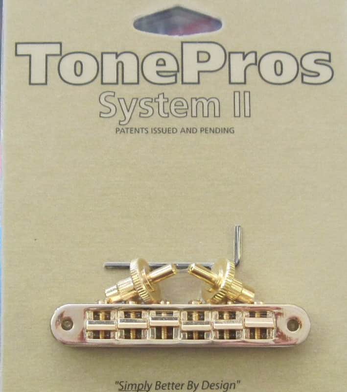 TonePros TP6-G Standard Nashville Style Tuneomatic Gold image 1