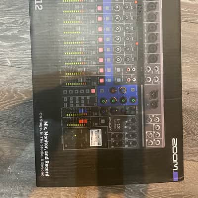 Zoom LiveTrak L-12 Digital Mixer / Recorder 2010s - Grey / Blue image 3