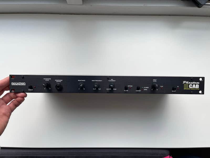 Rocktron Phantom Cab Speaker Simulator Rackmount Cabinet DI image 1