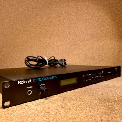 Roland D-110 Multi Timbral Sound Module – 1980s – Serviced – Warranty image 14