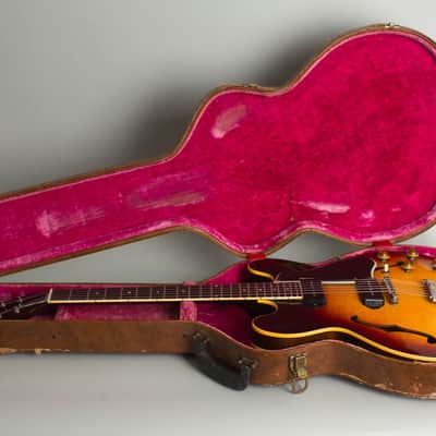 Gibson ES-330TD Thinline Hollow Body Electric Guitar (1960), ser. #R4559-29, original brown hard shell case. image 10