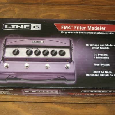 Line6 FM4 Filter Modeler、EPペダル、アダプターのセット Line 6 FM4