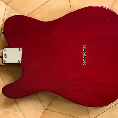100% ORIGINAL 2003 Fender American Telecaster USA, Transparent Red w/ Hard Case image 3