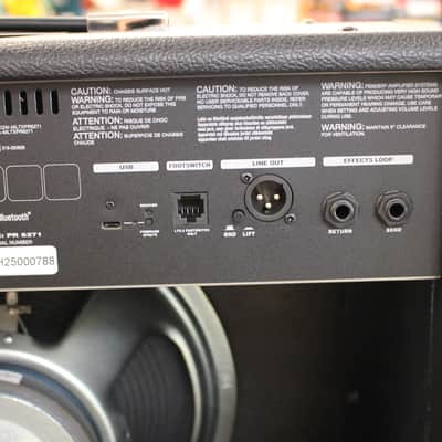 Fender Mustang LTX100 100-Watt 1x12" Digital Modeling Guitar Combo Black image 7