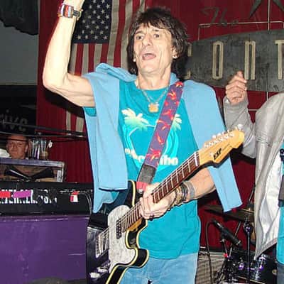 ESP Telecaster Ex Ron Wood THE ROLLING STONES Black 1993 image 7