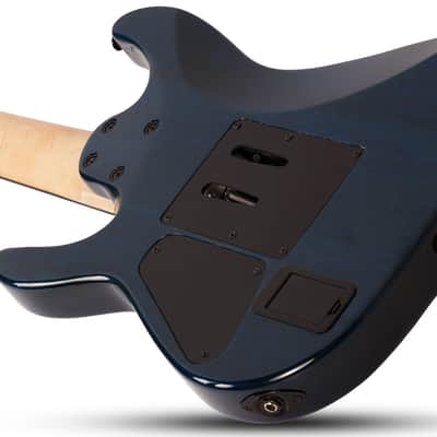 Schecter Sun Valley Super Shredder 7 III 7-string Electric Guitar in Sky Burst image 3