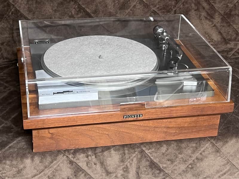 Pioneer's Classic Pl-41 Turntable-Cleaned,Tested, Excellent- Walnut image 1