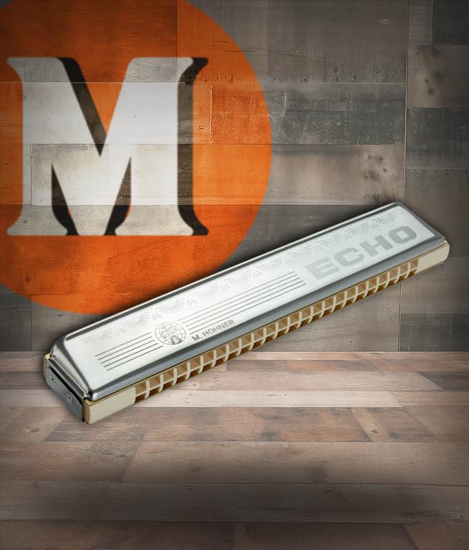 Hohner Echo 48 Tremolo Harmonica - 24-Hole Key of C (2509-C) image 1