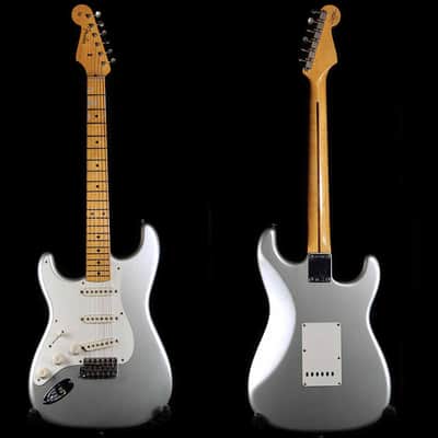 Fender Custom Shop 58 Strat light relic 2022 Inca Silver lefty lefthanded LH image 2