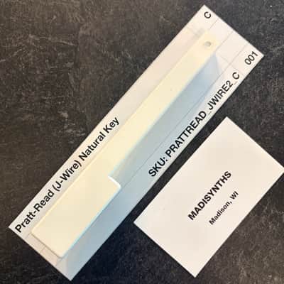 ORIGINAL Pratt Read Replacement C Key (J-Wire Keybeds) for ARP 2500/2600, Moog Minimoog, Oberheim OBX/OBXa/OB8, Sequential Prophet-5/10, PPG Wave 2.2 and more