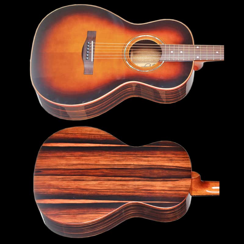 Teton STP180DVB Spruce/Ebony Parlor Dark Vintage Sunburst image 1