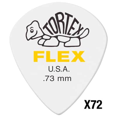 466R073 Tortex Flex Jazz III XL 0,73 mm Sachet de 72 Dunlop image 1