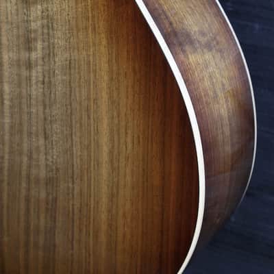Taylor Custom Grand Auditorium Figured Walnut Acoustic-Electric Guitar | Shaded Edgeburst | ES2 Electronics image 10