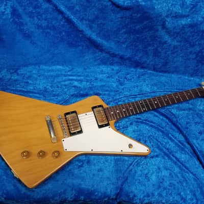 Gibson Explorer 1958/63 Factory Leftover Parts All Original Routes & Untouched Solder Re-Necked Refi image 3