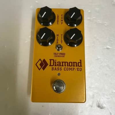Diamond Bass Comp/EQ Optical Compressor and Tilt EQ Pedal w/ Original box & paperwork image 3