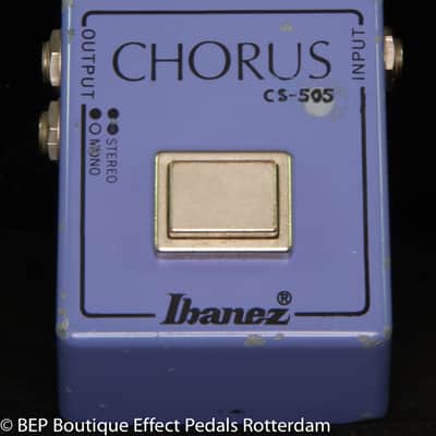 Ibanez CS-505 Chorus 1981 Japan s/n 130173 with " R " Logo image 8