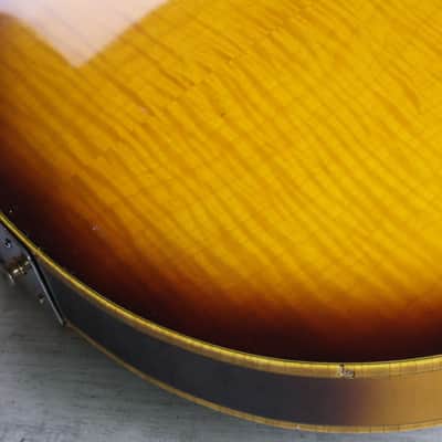 1976 Greco Japan BR-110 Byrdland Hollowbody (Brown Sunburst) image 10