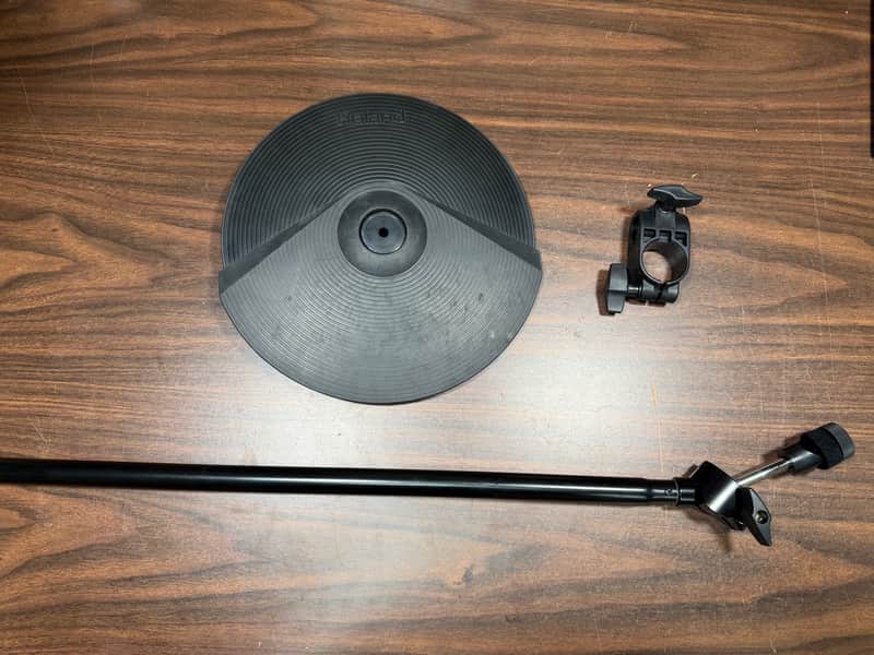 Roland CY-8 Dual Trigger V-Drum Cymbal Pad w/Cymbal Arm & Clamp - X0N5794 image 1