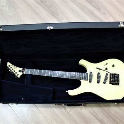 Rare 1985 Larrivee RS-4 Vintage White Electric Guitar (OHSC) image 2