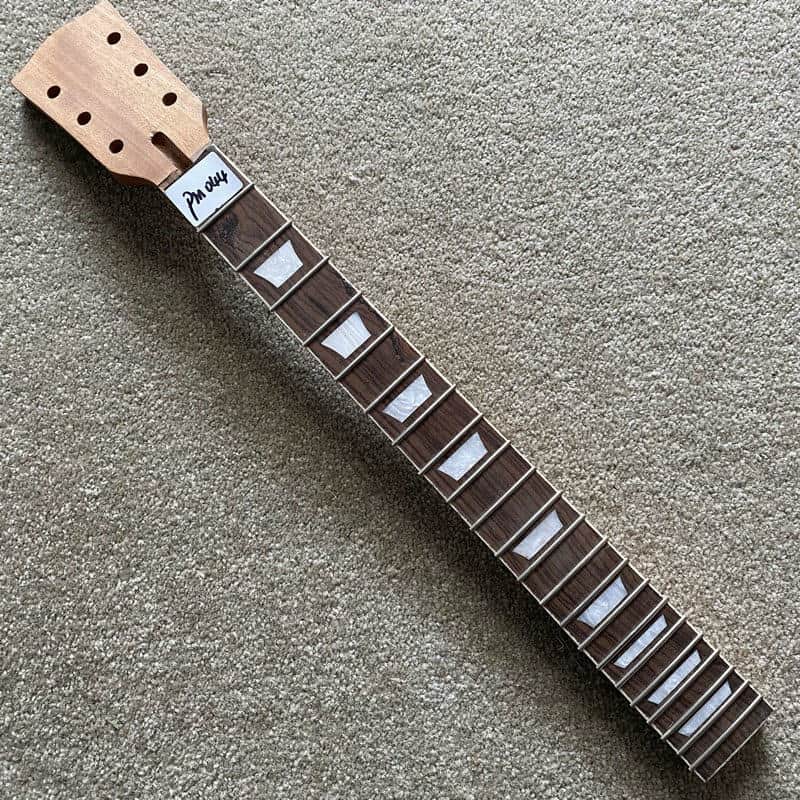Mahogany Wood DIY Project Guitar Neck, Rosewood Fingerboard 22 Frets image 1