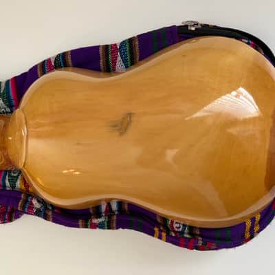 Bolivian Charango - Luthier J. Alcoba Zambrana - Naranjillo - Aguayo soft case image 12