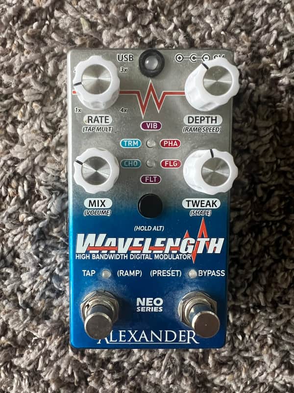 Alexander Pedals Wavelength 2018 - Blue/Silver image 1