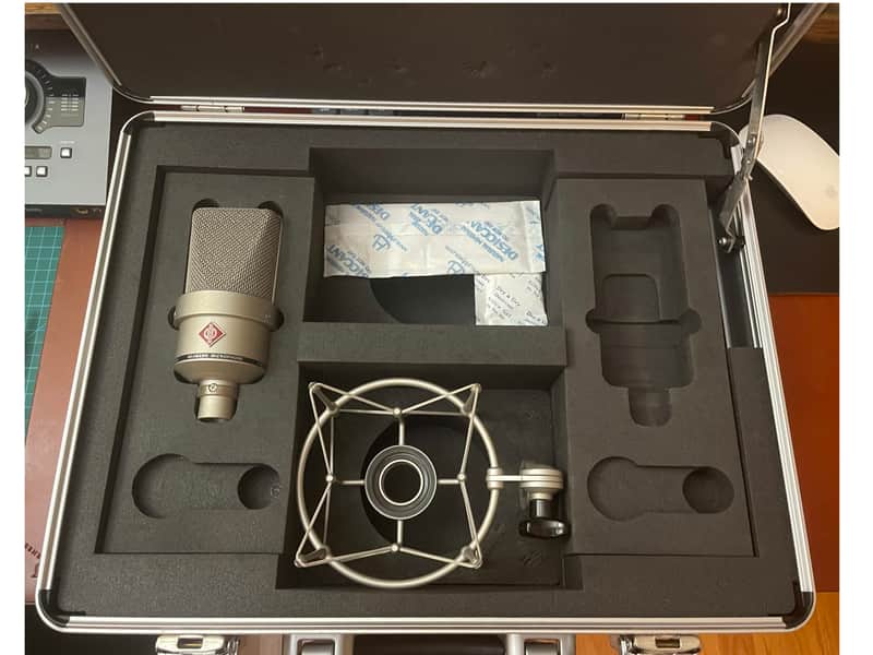 Neumann TLM 103 Mono Set with EA1 Shockmount 2003 - Present - Nickel image 1