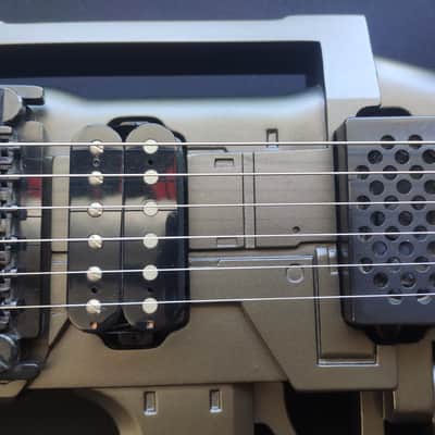 Esp Custom Shop Gundam 2002 EFSF Beam Raygun Guitar with original Gundam softcase ! image 3