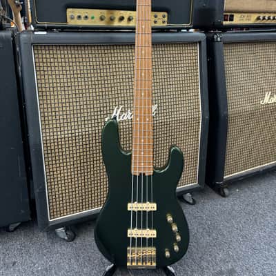 Charvel Pro-Mod San Dimas Bass JJ V 5 String 2021 - Lambo Green Metallic image 4