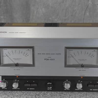 DENON POA-1001 Power Amplifier in Good Condition image 2