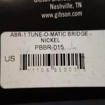 Gibson PBBR-015 ABR-1 Bridge (Nickel) image 4