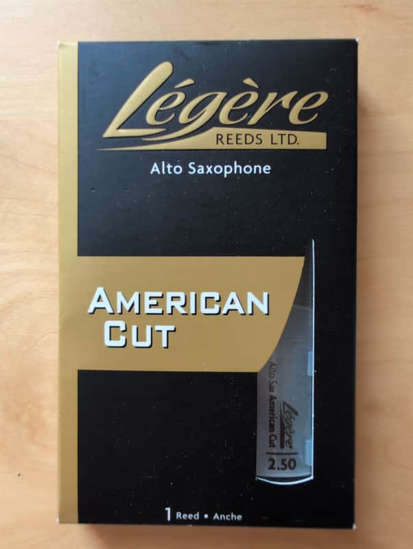 Legere Alto saxophone Reed American Cut 2.50 image 1