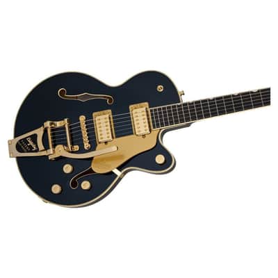 Gretsch Broadkaster Jr. LX Center Block 6-String Right-Handed Electric Guitar with Laminated Maple Body, Maple Neck, and Ebony Fingerboard (Midnight Sapphire) image 4