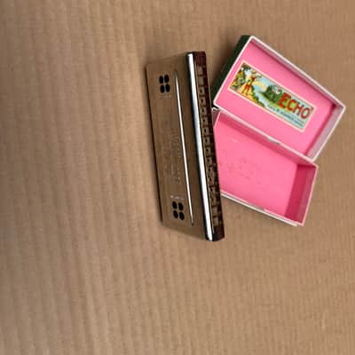 Hohner hohner echo bell metal reeds Vintage Made in Germany ECHO HARP HOHNER image 7