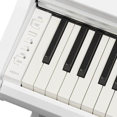 Yamaha YDP-166WH, GrandTouch-E™ 88 Note Upright Digital Piano - White image 4