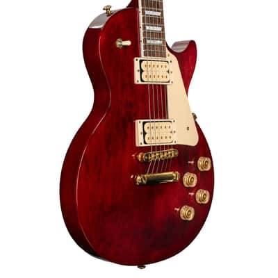 Pre-Owned 2018 Gibson Les Paul Studio Electric Guitar - Wine Red | Used image 1