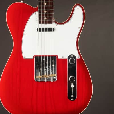 Fender Custom Shop Postmodern Tele, Rosewood Neck, Aged Crimson Burst/DLX Closet Classic image 2